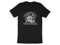 Black t-shirt with graphic featuring a brain, text "PROFESSIONAL OVERTHINKER".