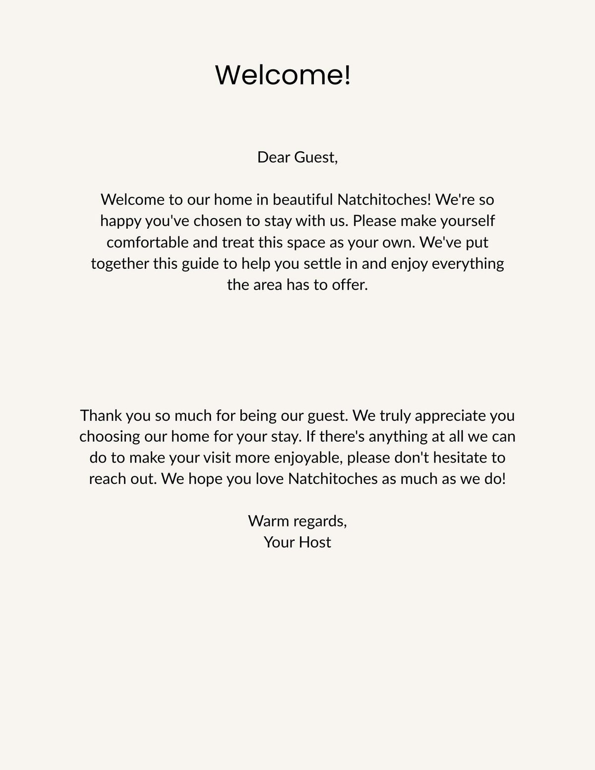 Airbnb Welcome Book Template | Editable Canva Host Guide (25 Pages, Instant Download)