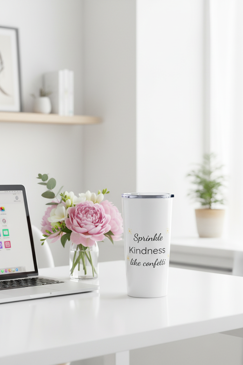Travel Tumbler Lifestyle Mockup