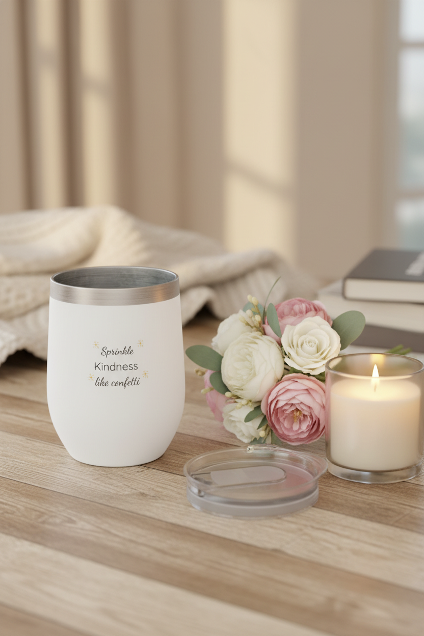 Wine Tumbler Lifestyle Mockup